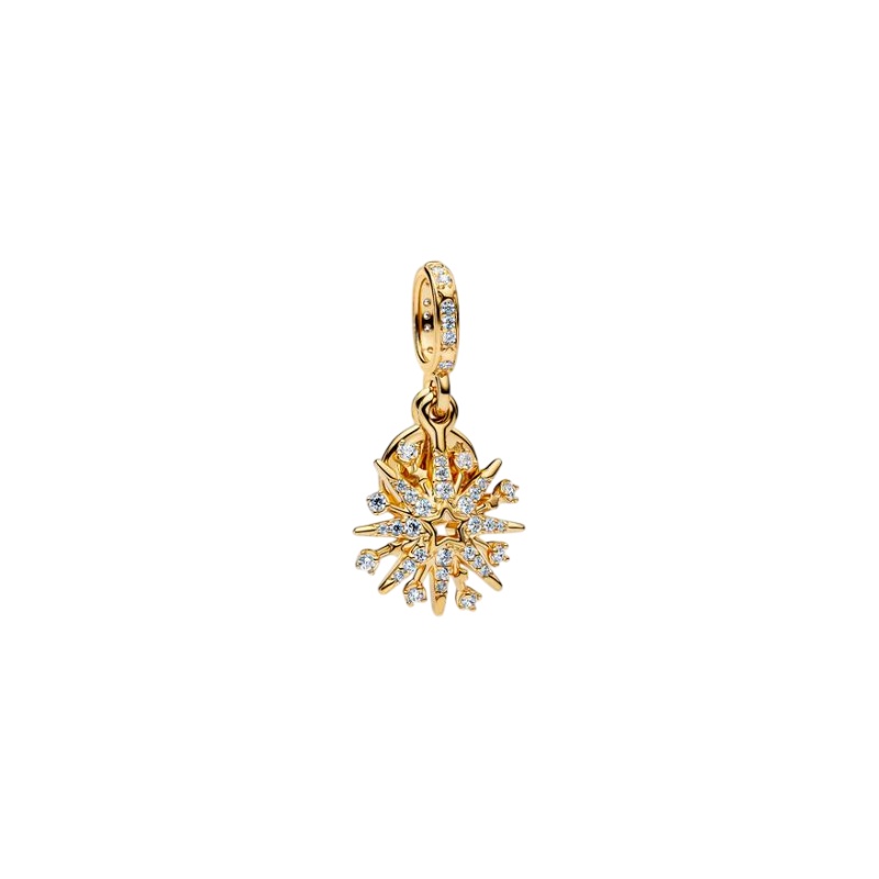 Charm PANDORA - Pendente Fuoco d'Artificio Finitura in Oro - 763512C01