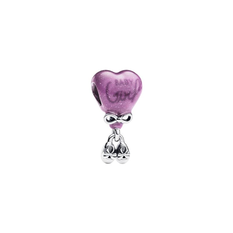 Charm PANDORA - Gender Reveal “Baby Girl” che cambia colore - 793238C01