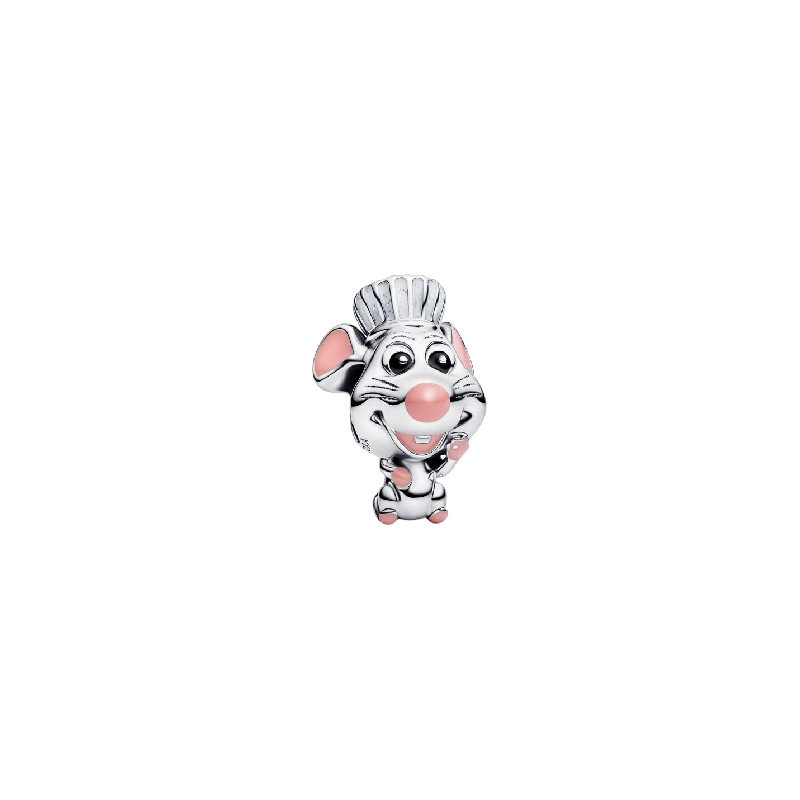 Charm PANDORA - Disney Pixar, Ratatouille, Remy Argento Sterling 925  - 794022C01