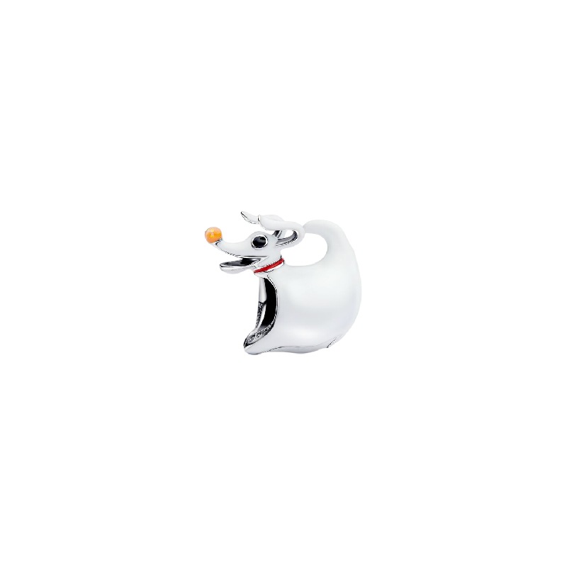 Charm PANDORA - Disney, The Nightmare Before Christmas, Zero che si illumina al buio Argento Sterling 925 - 794026C01