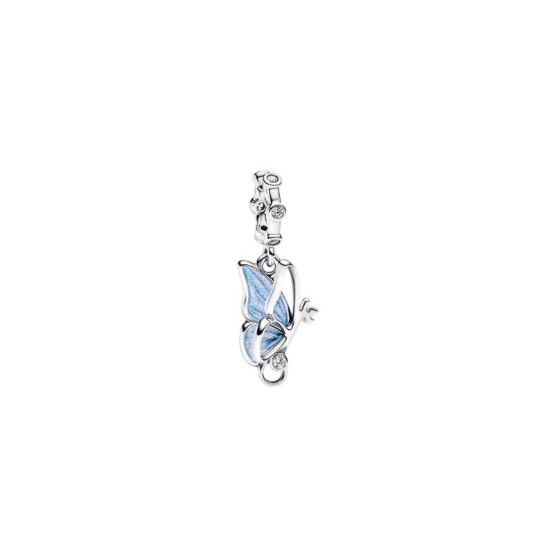 Charm PANDORA - Pendente Farfalla e Chiave "Unlock Tomorrow" - 794241C01