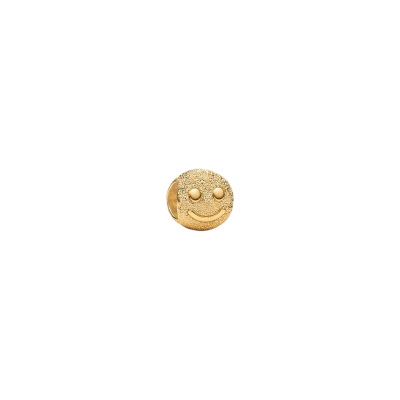 Charm PANDORA - Mini Charm Smile effetto diamantato Finitura in Oro - 764526C00
