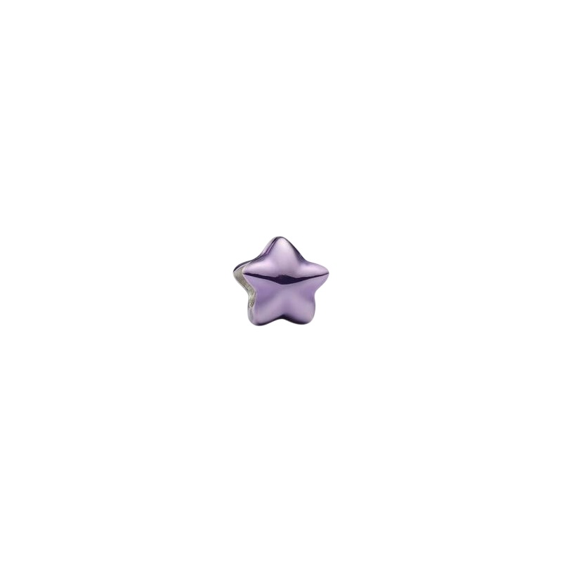 Charm PANDORA - Mini Charm Stella effetto metallico viola - 794813C01